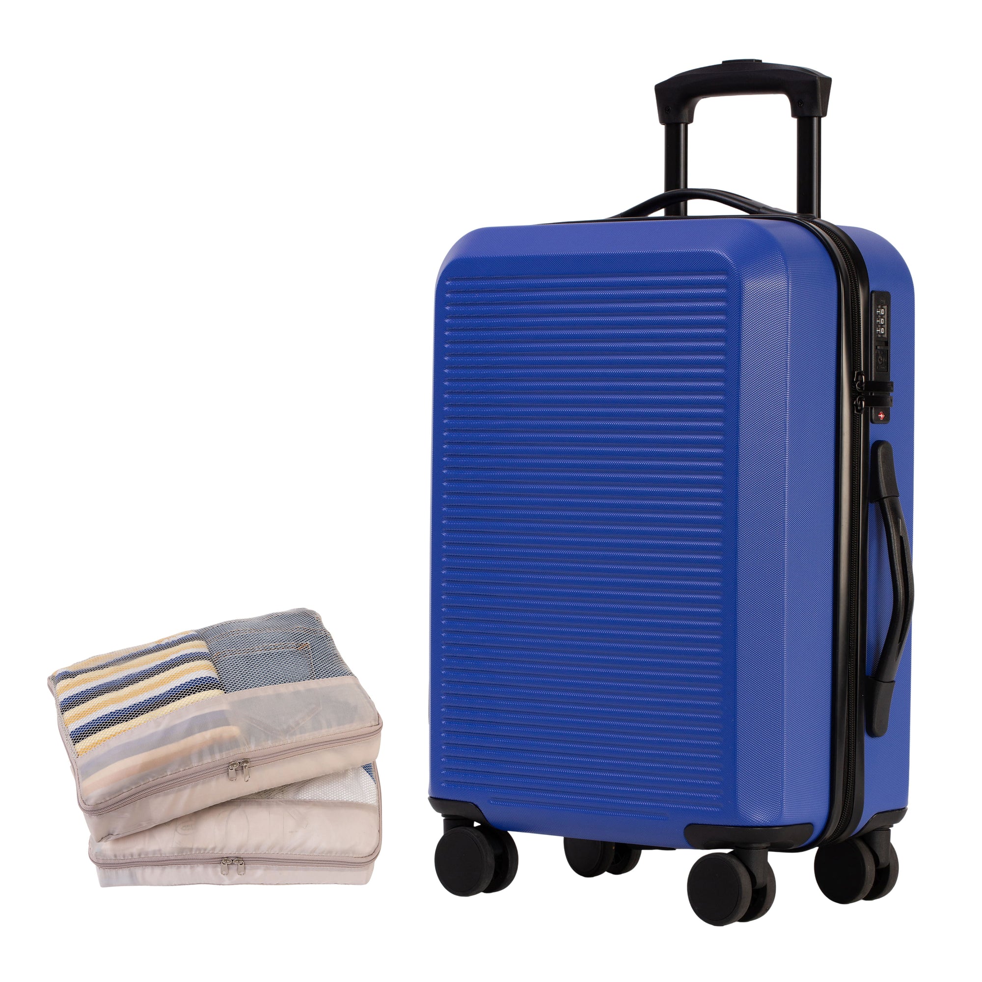 Jetstream 3-Piece Carry-On Luggage & Packing Cube Set