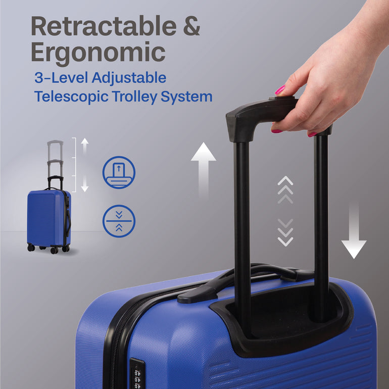 Jetstream 3-Piece Carry-On Luggage & Packing Cube Set