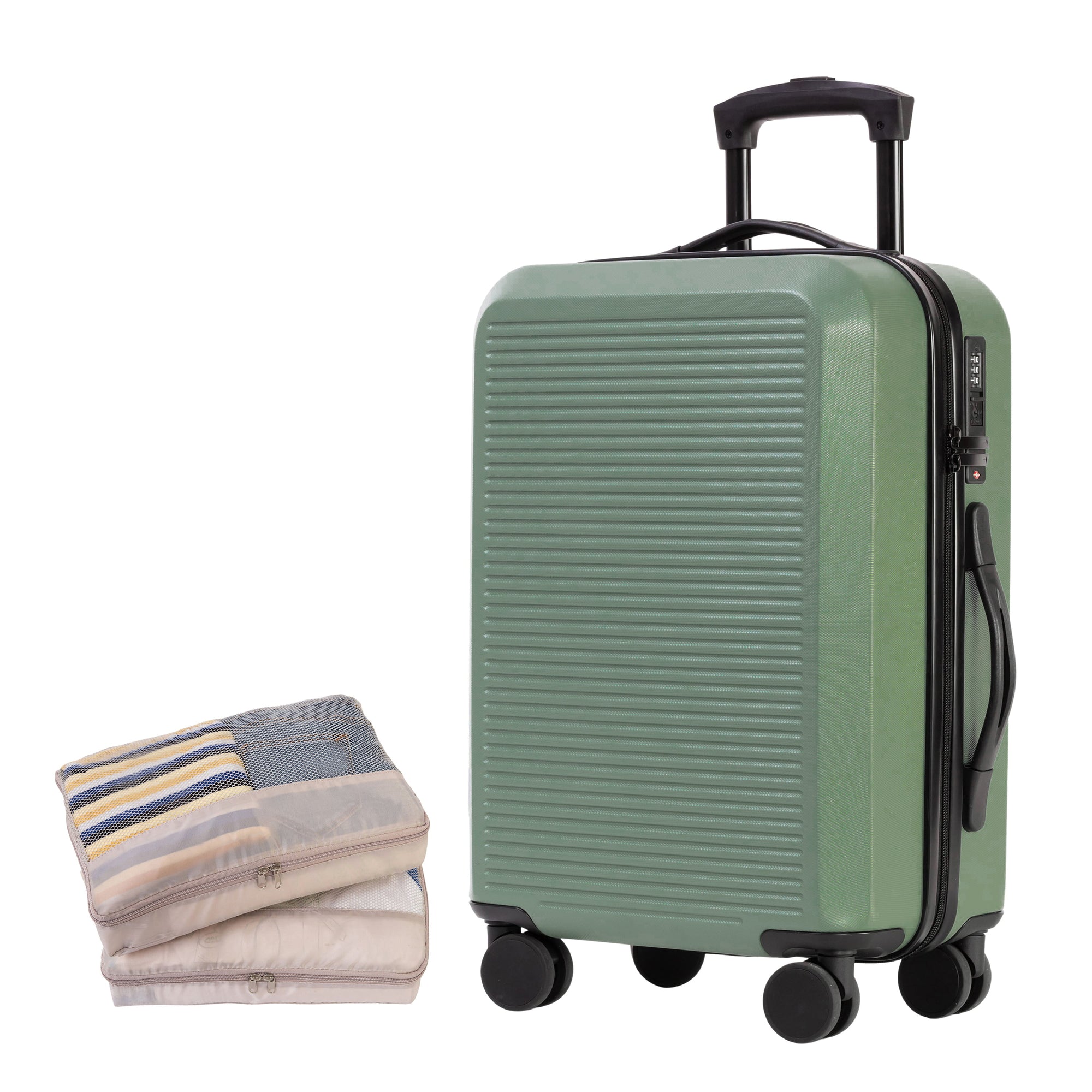 Jetstream 3-Piece Carry-On Luggage & Packing Cube Set