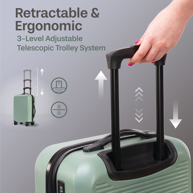 Jetstream 3-Piece Carry-On Luggage & Packing Cube Set