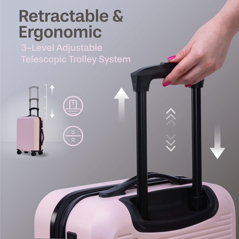 Jetstream 3-Piece Carry-On Luggage & Packing Cube Set