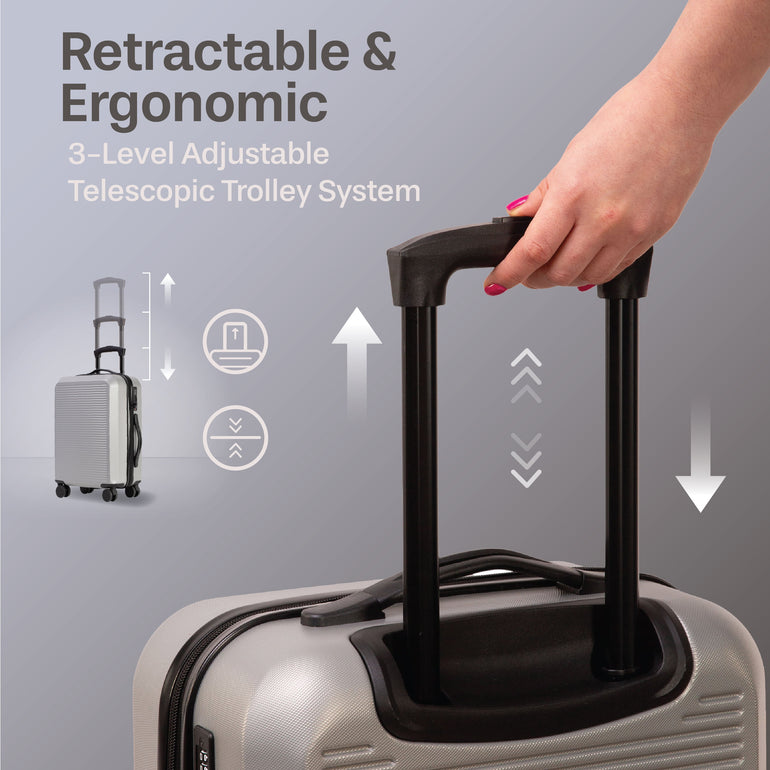 Jetstream 3-Piece Carry-On Luggage & Packing Cube Set