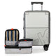 Skross Studio K 20” Hardside Carry-On Luggage with 3 Packing Cubes