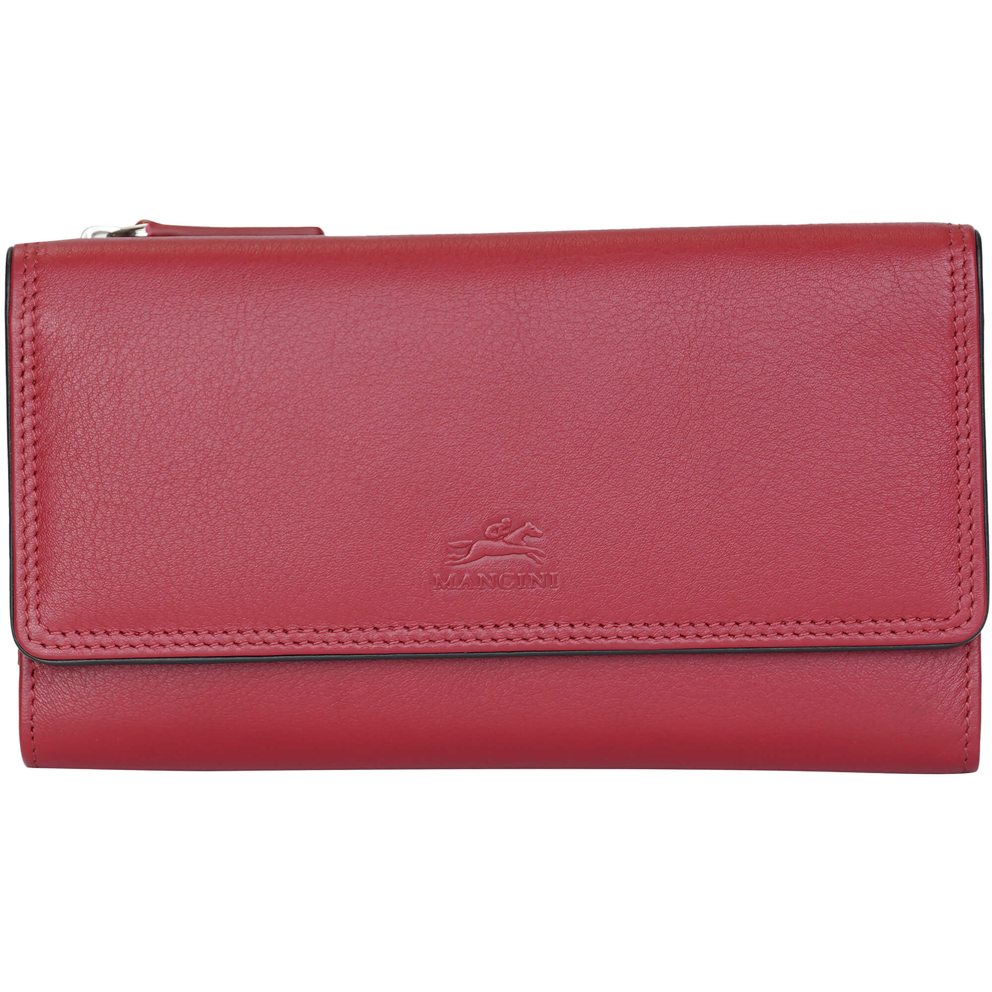 Mancini Sonoma Women’s Medium Clutch Wallet with Enhanced RFID Protection
