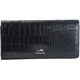 Mancini Croco2 Women’s Trifold Wallet with Enhanced RFID Security