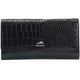 Mancini Croco2 Women’s Quad Fold Wallet with Enhanced RFID Security
