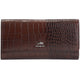 Mancini Croco2 Women’s Quad Fold Wallet with Enhanced RFID Security