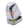 High Sierra Stacked Compartment Lunch Bag - Silver Heather