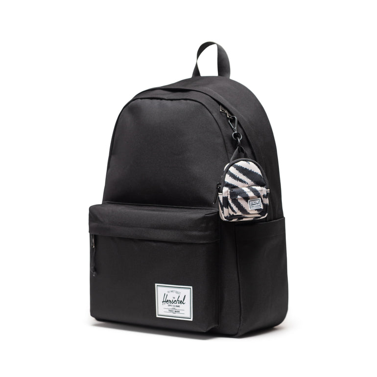 Herschel Classic Backpack Bag Charm - Zebra