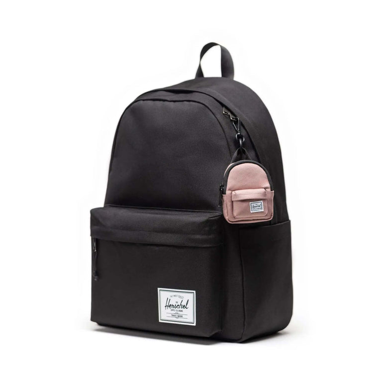 Herschel Classic Backpack Bag Charm - Ash Rose
