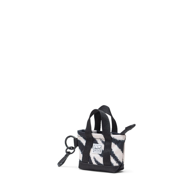 Herschel Heritage Tote Bag Charm - Zebra