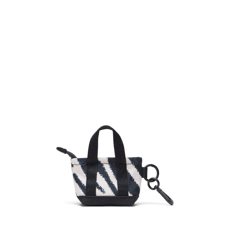 Herschel Heritage Tote Bag Charm - Zebra