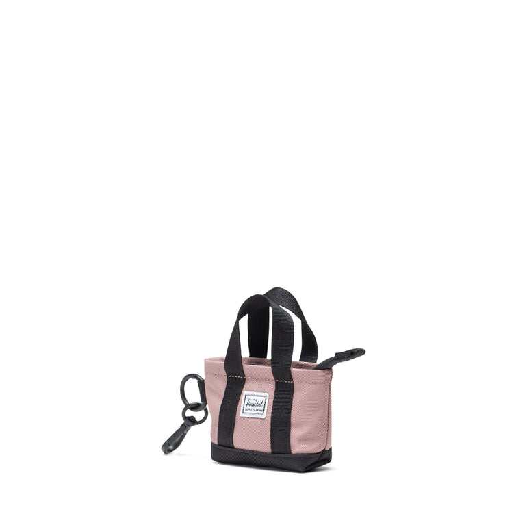 Herschel Heritage Tote Bag Charm - Ash Rose