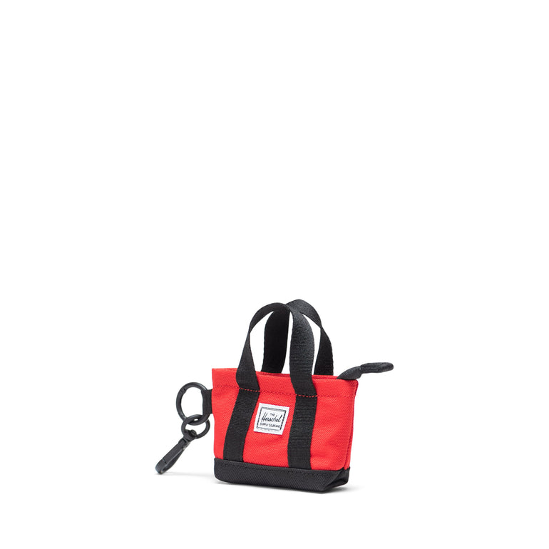 Herschel Heritage Tote Bag Charm - Bright Red