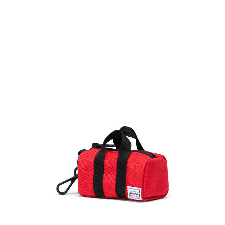Herschel Novel Duffle Bag Charm - Bright Red