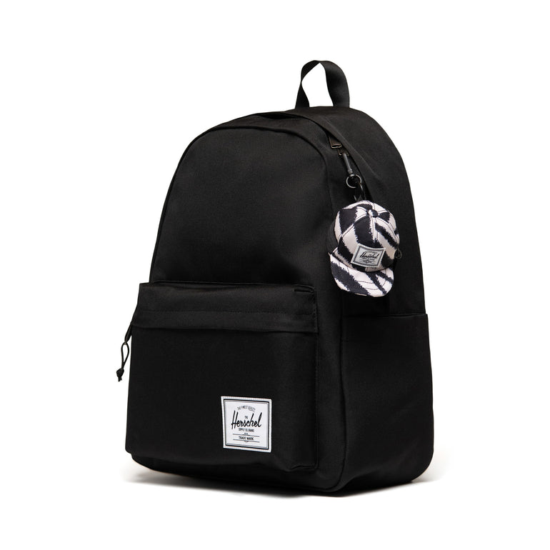 Sylas Classic Cap Bag Charm - Zebra