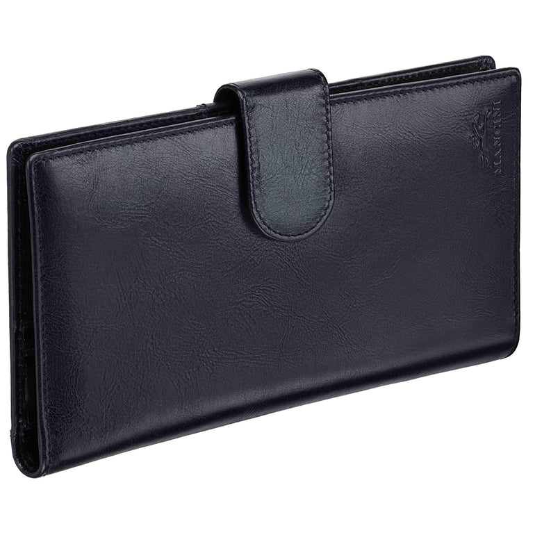 Mancini CASABLANCA RFID Secure Classic Passport / Travel Organizer