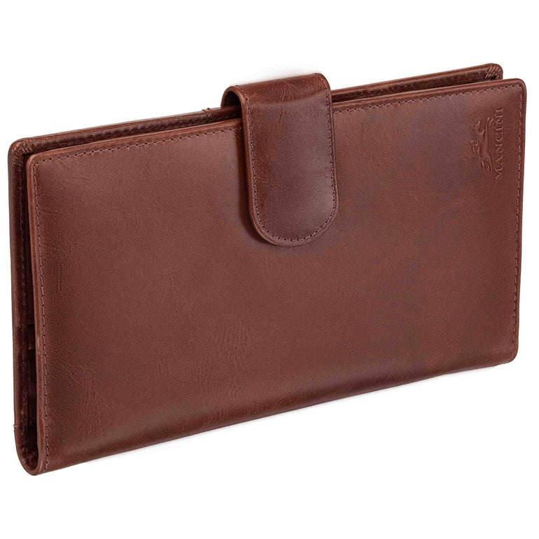 Mancini CASABLANCA RFID Secure Classic Passport / Travel Organizer