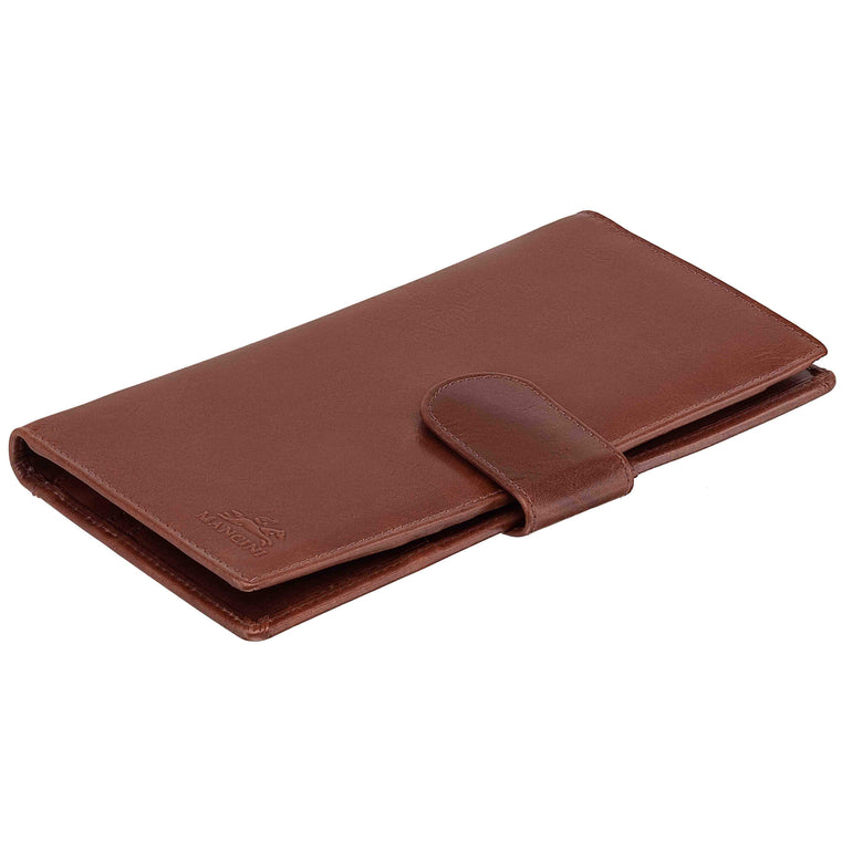 Mancini CASABLANCA RFID Secure Classic Passport / Travel Organizer