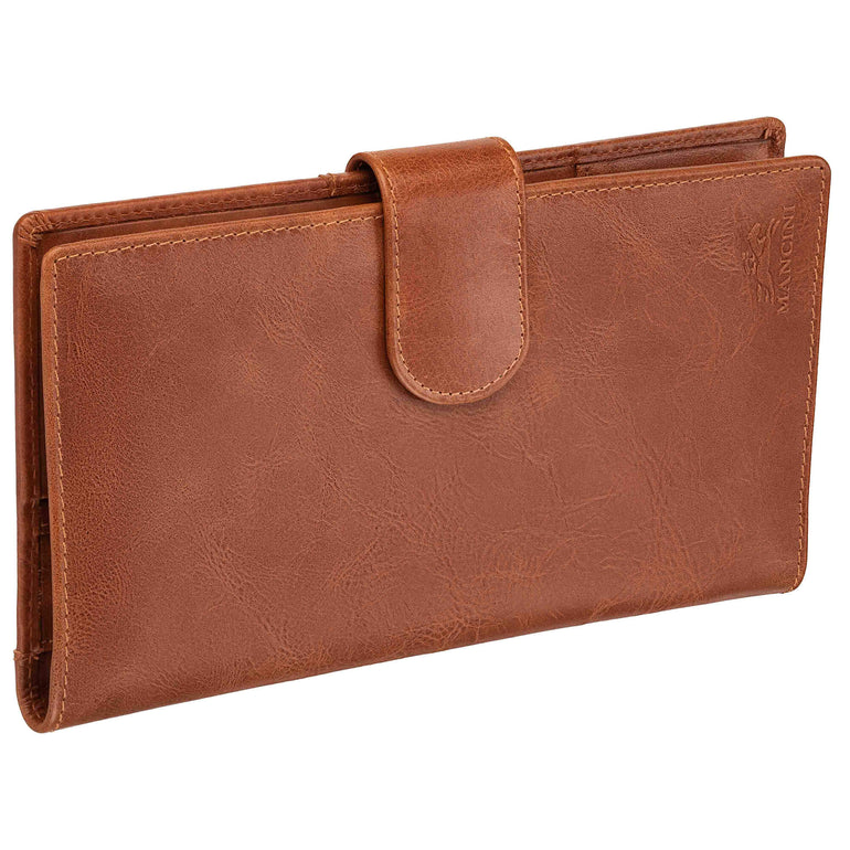 Mancini CASABLANCA RFID Secure Classic Passport / Travel Organizer