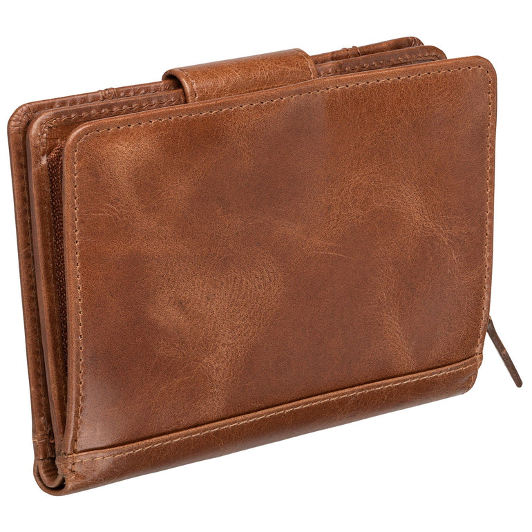 Mancini CASABLANCA Ladies' RFID Secure Medium Clutch Wallet