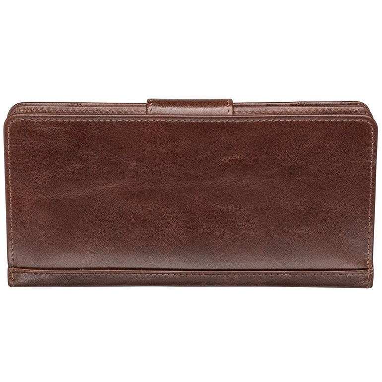 Mancini CASABLANCA Ladies' RFID Secure Clutch Wallet
