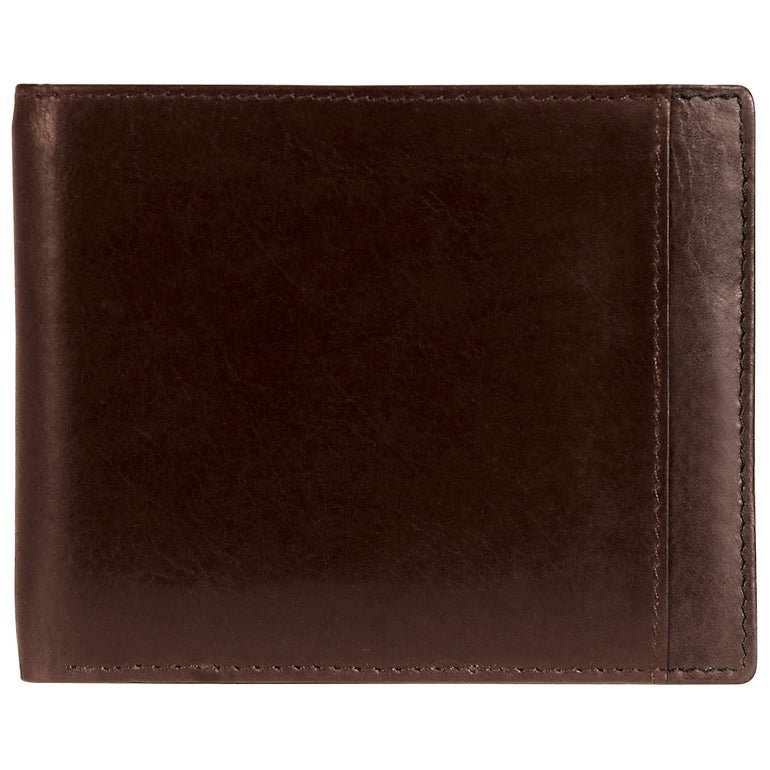 Mancini CASABLANCA Collection Men’s Billfold with Removable Passcase (RFID Secure)