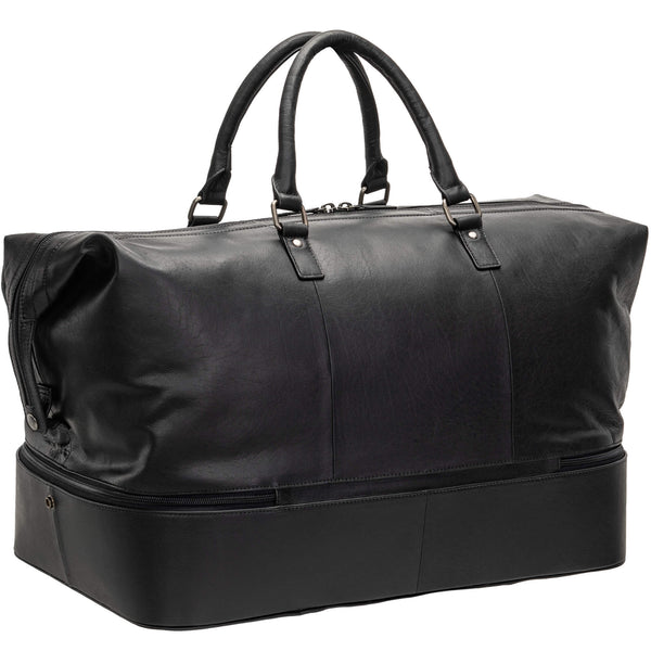 Mancini BUFFALO Double Compartment Duffle Bag