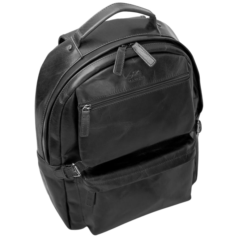 Mancini Backpack with RFID Secure Pocket for 15.6” Laptop