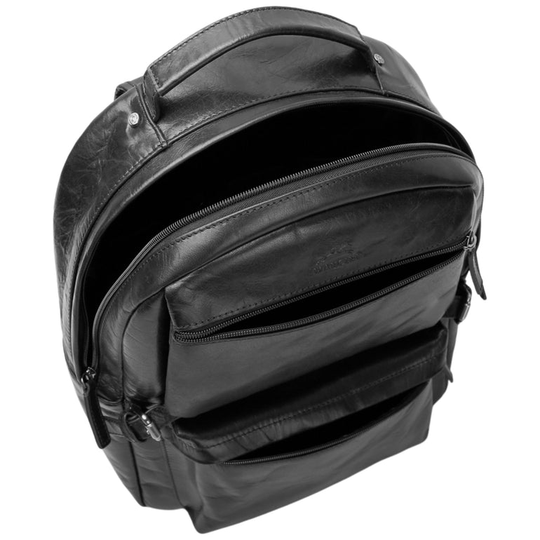 Mancini Backpack with RFID Secure Pocket for 15.6” Laptop