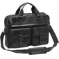 Mancini Buffalo Mallette avec double compartiment pour ordinateur portable de 15,6 pouces