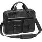 Mancini Buffalo Briefcase with Dual Compartments for 15.6” Laptop