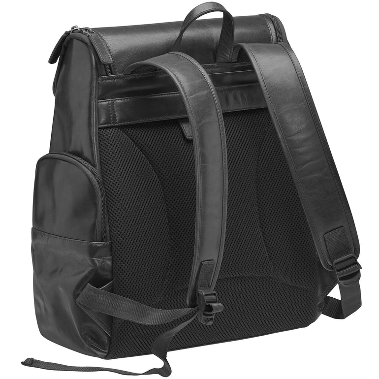 Mancini Buffalo Backpack with Zippered Laptop/Tablet Compartment