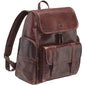 Mancini Buffalo Backpack with Zippered Laptop/Tablet Compartment