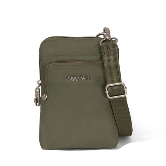 Baggallini Securtex Anti-Theft Activity Crossbody Bag