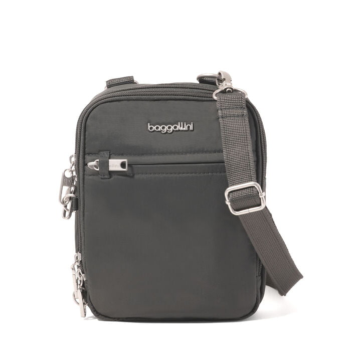 Baggallini Securtex Anti-Theft Mini Everything Crossbody Bag