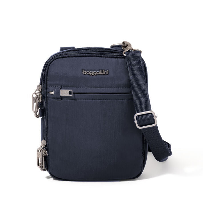 Baggallini Securtex Anti-Theft Mini Everything Crossbody Bag