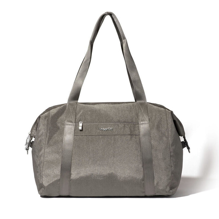 Baggallini Carryall All Day Large Duffel - Sterling Shimmer