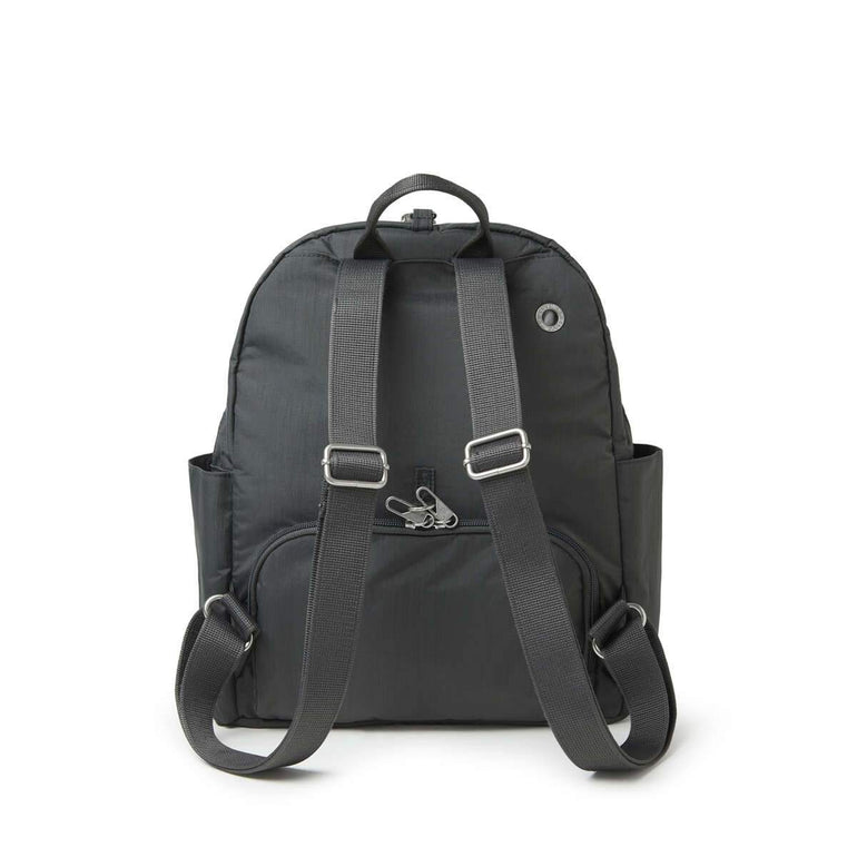 Baggallini Anti-Theft Vacation Backpack - Charcoal