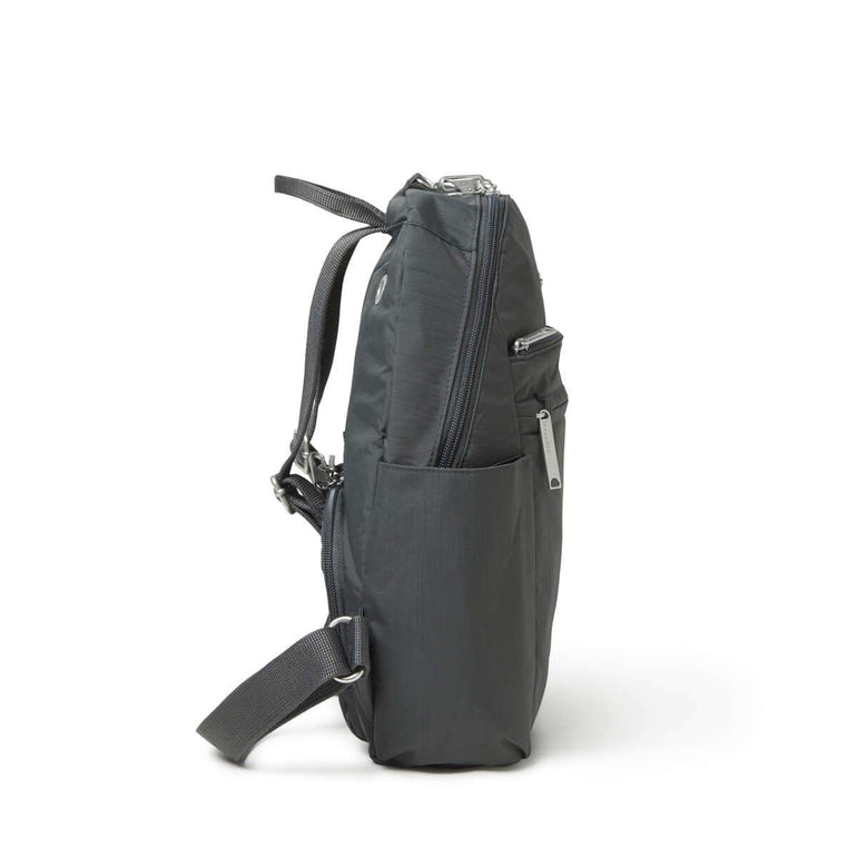 Baggallini Anti-Theft Vacation Backpack - Charcoal