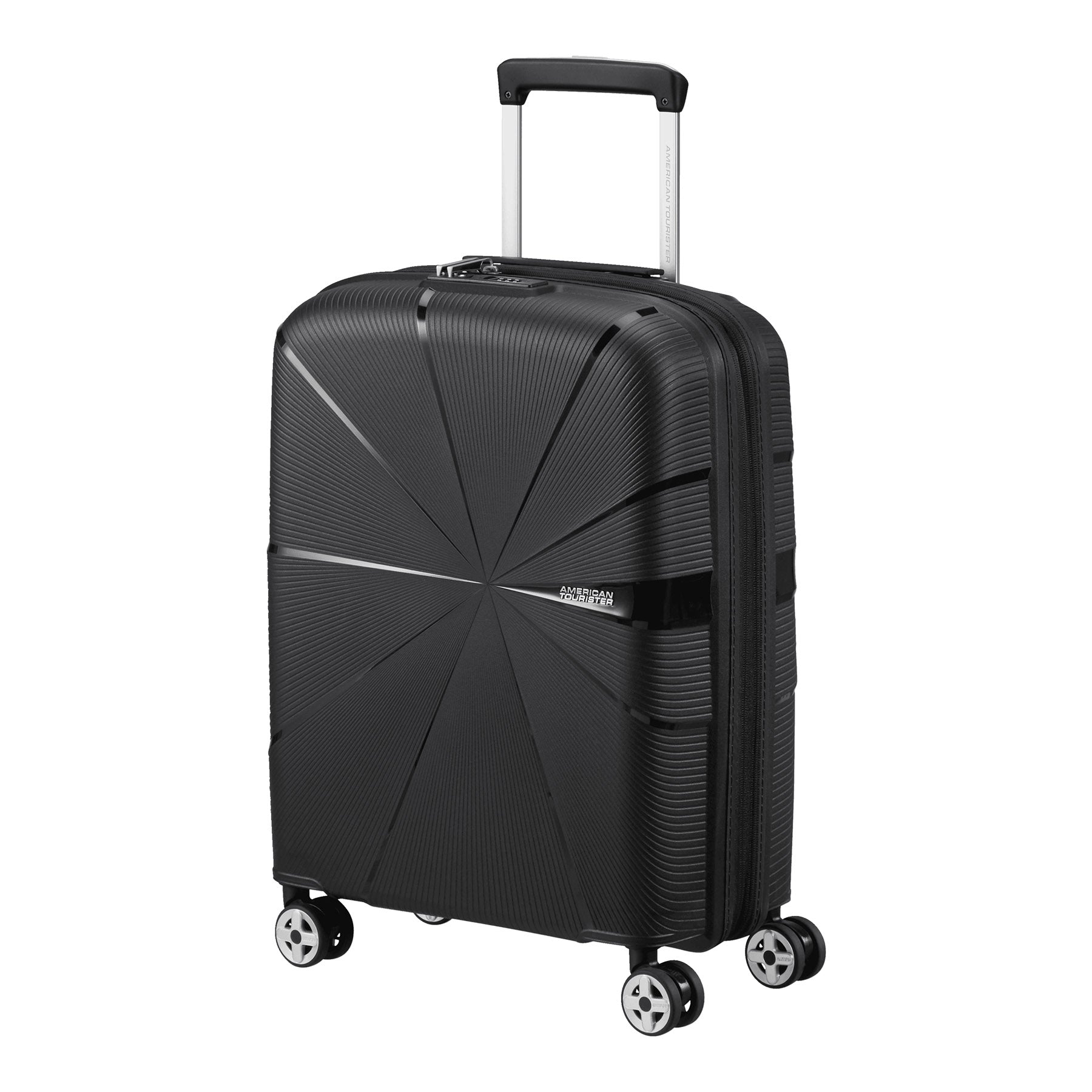 American Tourister Starvibe Spinner Carry-On Expandable Luggage - Black