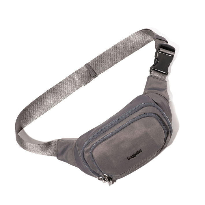 Baggallini On The Go Belt Bag Waist Pack - Smoke Twill