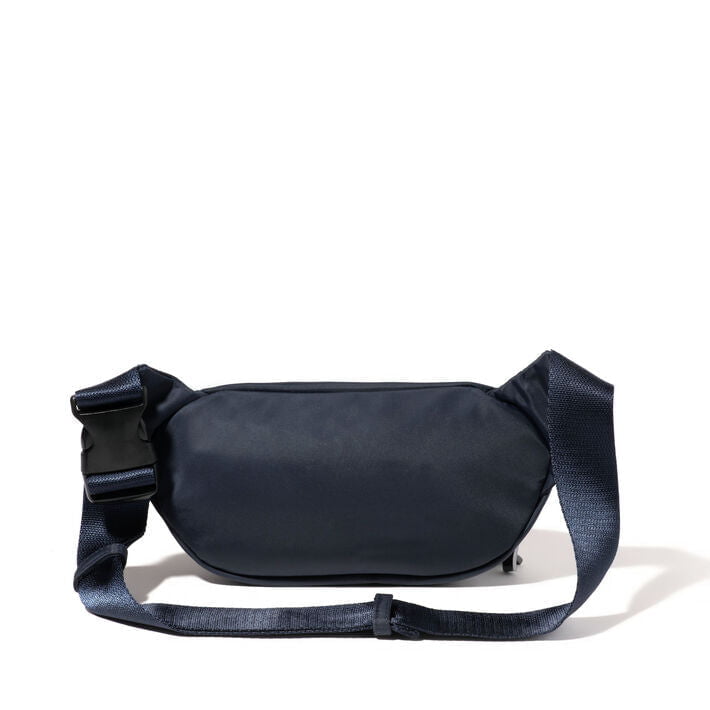 Baggallini On The Go Belt Bag Waist Pack - French Navy Twill
