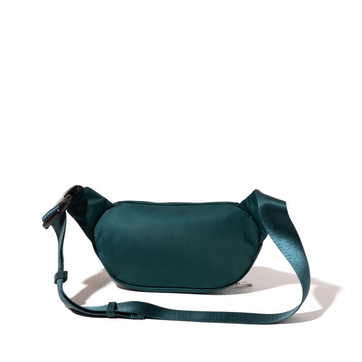 Baggallini On The Go Belt Bag Waist Pack - Emerald Twill