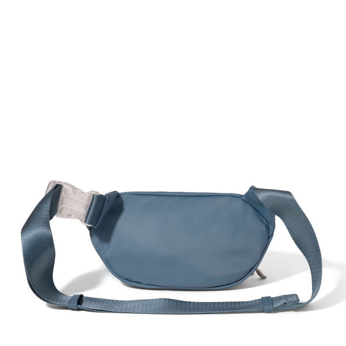 Baggallini On The Go Belt Bag Waist Pack - Cornflower Twill