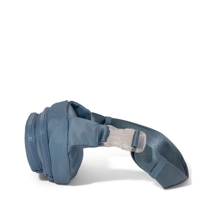 Baggallini On The Go Belt Bag Waist Pack - Cornflower Twill