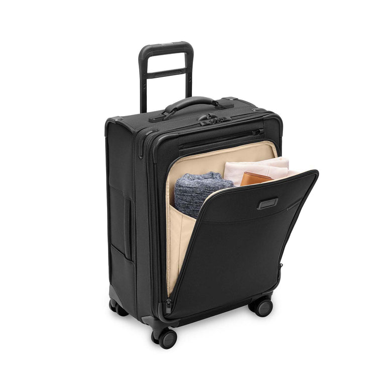 Briggs & Riley Baseline Compact Checked Medium Expandable Spinner Luggage