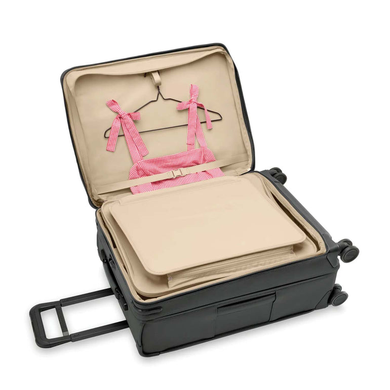 Briggs & Riley Baseline Compact Checked Medium Expandable Spinner Luggage