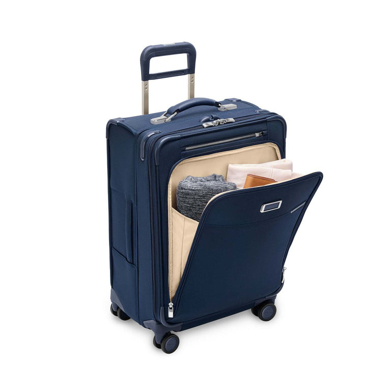 Briggs & Riley Baseline Compact Checked Medium Expandable Spinner Luggage
