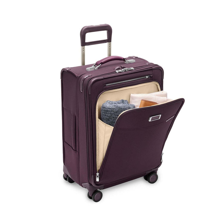 Briggs & Riley Baseline Compact Checked Medium Expandable Spinner Luggage